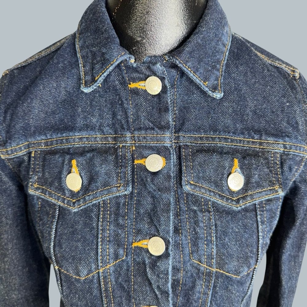 Polo Jeans Co. Ralph Lauren dark wash denim jacket - Picture 10 of 15